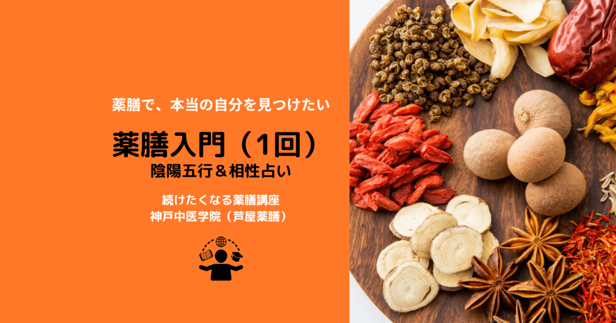 🌿 薬膳入門編🌿 占い感覚で学ぶ🔮陰陽五行入門🌓中医学への応用