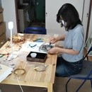 インターナショナルワイヤークラフト協会　認定校の講座の風景