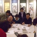 日本醉墨会の開催する講座の風景