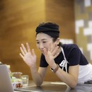楽しく作って美味しくキレイに健康になる料理教室の講座の風景