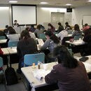 日本メディカルアロマケア協会の開催する講座の風景