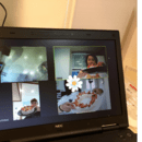 「簡単で華やかなお菓子作り」を提案！の講座の風景