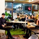 ディスカッションパートナーによる発想法教室の講座の風景