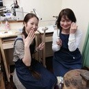 不器用でも大丈夫^^　シルバーリングをつくろう！の講座の風景