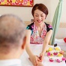 介護・看護が楽しくなる！タッチとアロマの講座の風景