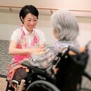 介護・看護が楽しくなる！タッチとアロマの講座の風景