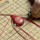 ♡天然石を使ったマクラメアクセサリー教室♡の講座の風景
