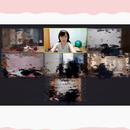 お家が本格ヨガ教室に！初めての方も安心Zoomヨガの講座の風景