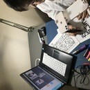 手描きPOPの描ける、あなたの占い師🍀の講座の風景