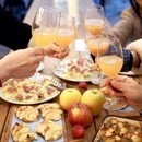 日本酒×発酵食料理教室の講座の風景