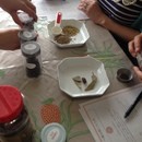 インドのイ！スパイス調合講座の講座の風景