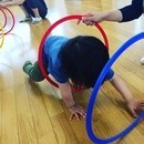 子どもの成長に合わせて足を育て守る足育講座の講座の風景