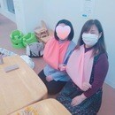 子育てや防災にも役立つ❣️ふろしき活用法を伝授‼️の講座の風景