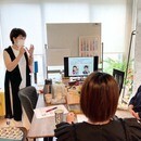 どんな年代の方でも美人に仕立てる美人仕立て屋です！の講座の風景