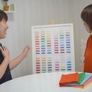 どんな年代の方でも美人に仕立てる美人仕立て屋です！の講座の風景