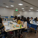 美爪講座！健康的な美爪に導くケアの講座の風景