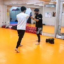 キックボクシングジム レグルス池袋ジムの開催する講座の風景