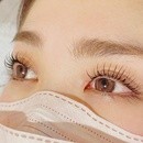 美容師免許取得者対象、初心者まつ毛パーマ講習。の講座の風景