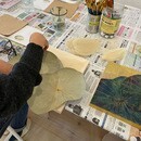 自然と触れ、感じ、心で見るの講座の風景