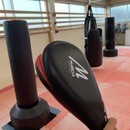 専用スタジオを貸し切りあなただけの蹴り技レッスン♪の講座の風景