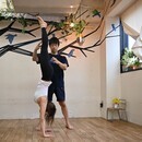 倒立の基本の「き」がわかるレッスンの講座の風景