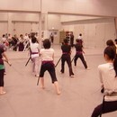 プロに学ぶ本格殺陣技斗（アクション）講座の講座の風景