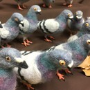 鳥専門｜羊毛フェルトで“本物らしい鳥”が作れる教室の講座の風景