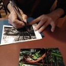 アートの世界へのはじめの一歩をお手伝いの講座の風景