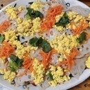 生まれた時から菜食で生活する講師が教える野菜料理の講座の風景