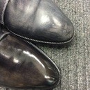 革靴と長く付き合うための教室の講座の風景