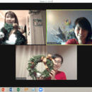 お花で笑顔と幸せを伝えるお花の教室。の講座の風景