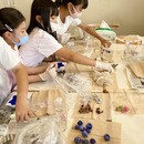 お花で笑顔と幸せを伝えるお花の教室。の講座の風景