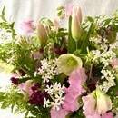 お花で笑顔と幸せを伝えるお花の教室。の講座の風景