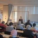 終活のお悩み解消！エンディングノート書くコツ教室の講座の風景