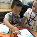 幼児〜小学生専門｜初めてのプログラミング×AIの講座の風景