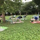IT企業経験と産業心理カウンセラーとしてのヨガ講師の講座の風景