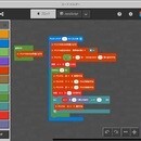 子どもプログラミング（マインクラフト）の講座の風景