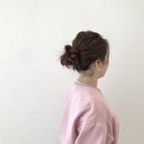 動画で巻き髪やアレンジができなかった不器用さんへの講座の風景