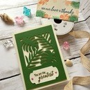 インクとスタンプで自由に描く！誰でも簡単に絵が完成の講座の風景
