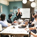 革靴と長く付き合うための教室の講座の風景