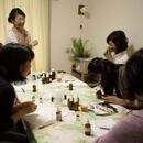 アロマリフレクソロジー・足ツボ・アロマテラピーの講座の風景