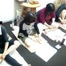 アロマリフレクソロジー・足ツボ・アロマテラピーの講座の風景