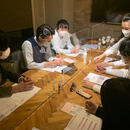 美爪講座！健康的な美爪に導くケアの講座の風景