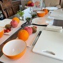 美味しいフルーツ！カットしたら歓声上がるデザートにの講座の風景