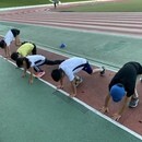 運動会でかっこよく走ろう！かけっこ教室の講座の風景
