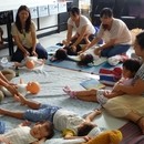 EduQ親子マッサージ教室～Tsunagu～の講座の風景