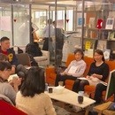 初心者のための英会話学習コミュニティ「エイコミュ」の講座の風景