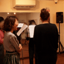 面白すぎる「喉の筋トレ」で笑いながら人生を変えようの講座の風景