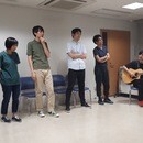 即興のコメディーは誰でも楽しめる最高のツールですの講座の風景