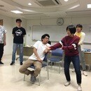 即興のコメディーは誰でも楽しめる最高のツールですの講座の風景